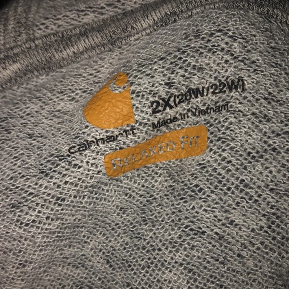 Gray, Carhartt hoodie - Picture 2 of 3